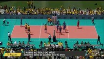 Serginho se despede da seleção de vôlei em amistoso disputado em Brasília