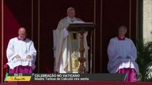 Madre Teresa de Calcutá é canonizada pelo papa Francisco