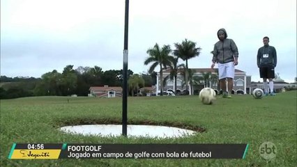 `Footgolf` ganha cada vez mais espaço no Brasil