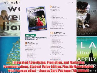 [PDF] Integrated Advertising Promotion and Marketing Communications Student Value Edition Plus