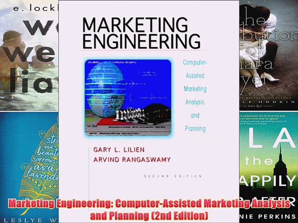 [PDF] Marketing Engineering: Computer-Assisted Marketing Analysis and Planning (2nd Edition)