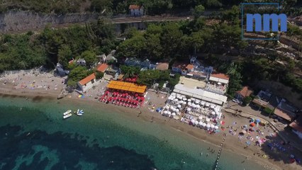 La plage de la Mala à Cap d'Ail