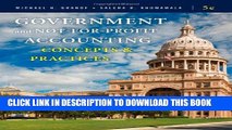 [PDF] Government and Not-for-Profit Accounting: Concepts and Practices Popular Online