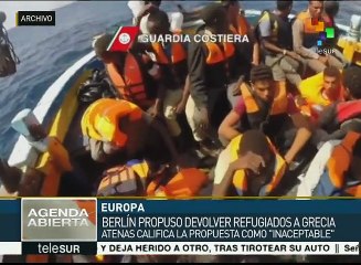 Alemania pide retomar tratado de 1990 sobre refugiados