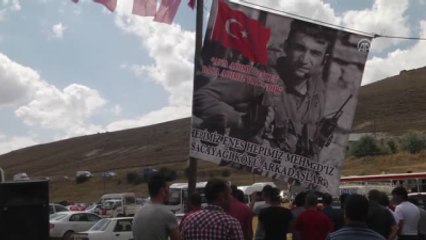 Tendürek Dağı Bölgesinde Şehit Olan Uzman Çavuş Enes Koçak'ın Cenazesi