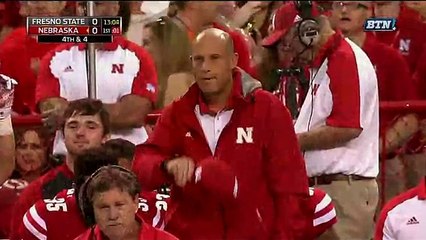 Huskers Remember Sam Foltz on the Field - YouTube