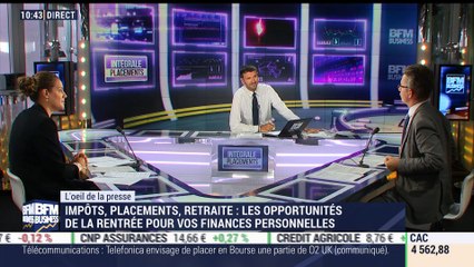 L'œil de la presse: Quelles sont les meilleures options de placement pour cette rentrée ? - 05/09