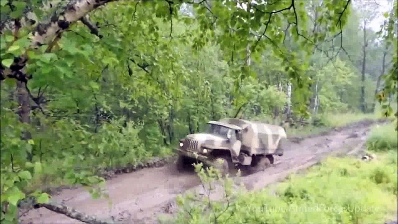SUPER POWERFUL Russian military off road 4WD Trucks