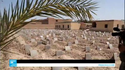 اكتشاف مقبرة في الفلوجة استخدمها تنظيم الدولة الإسلامية لدفن قتلاه