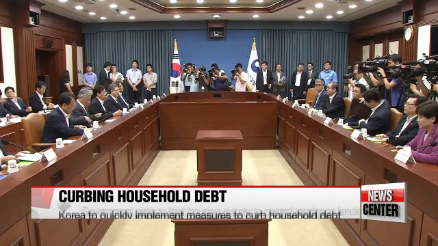Korea to speedily implement measures to curb household debt
