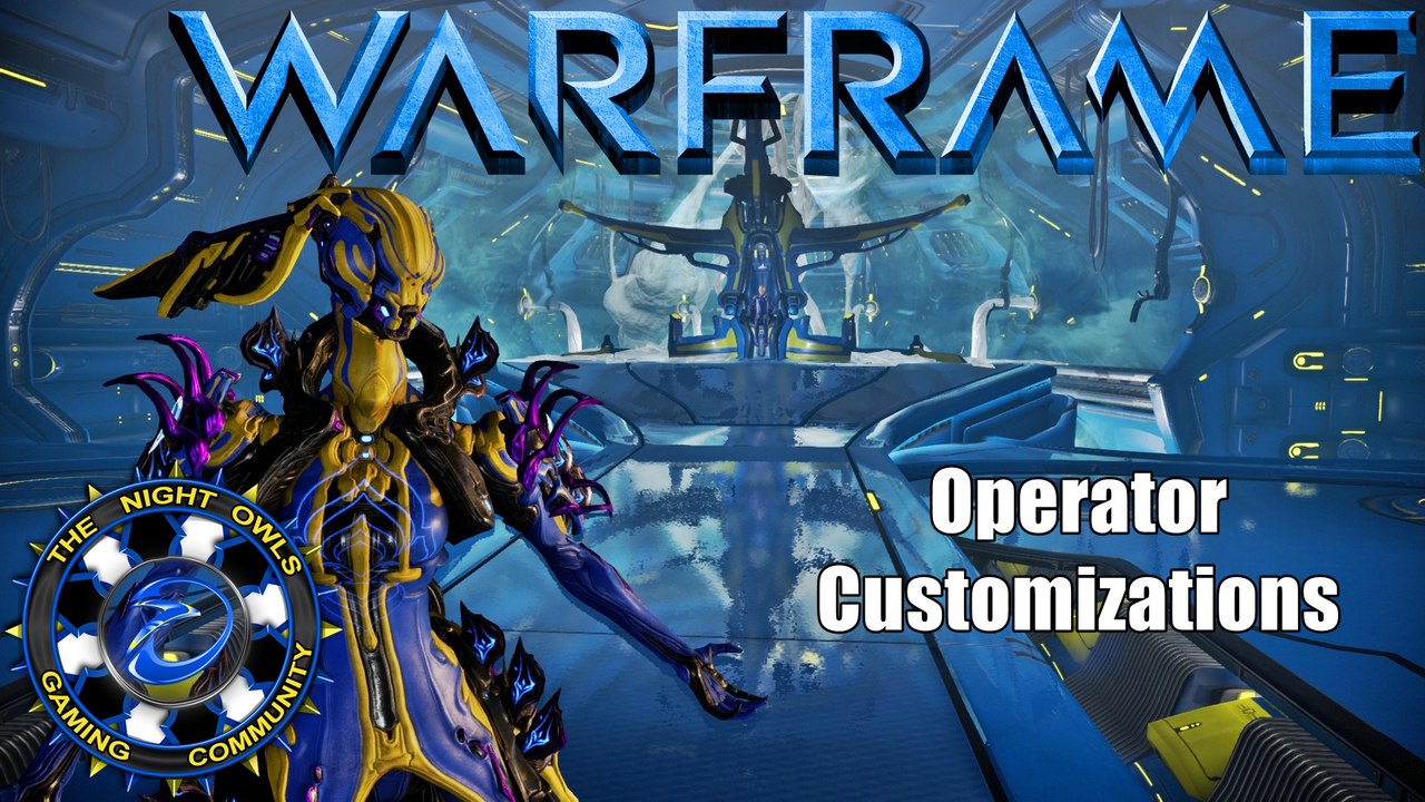 Warframe: (Fashion Frame Time) New Operator Customizations