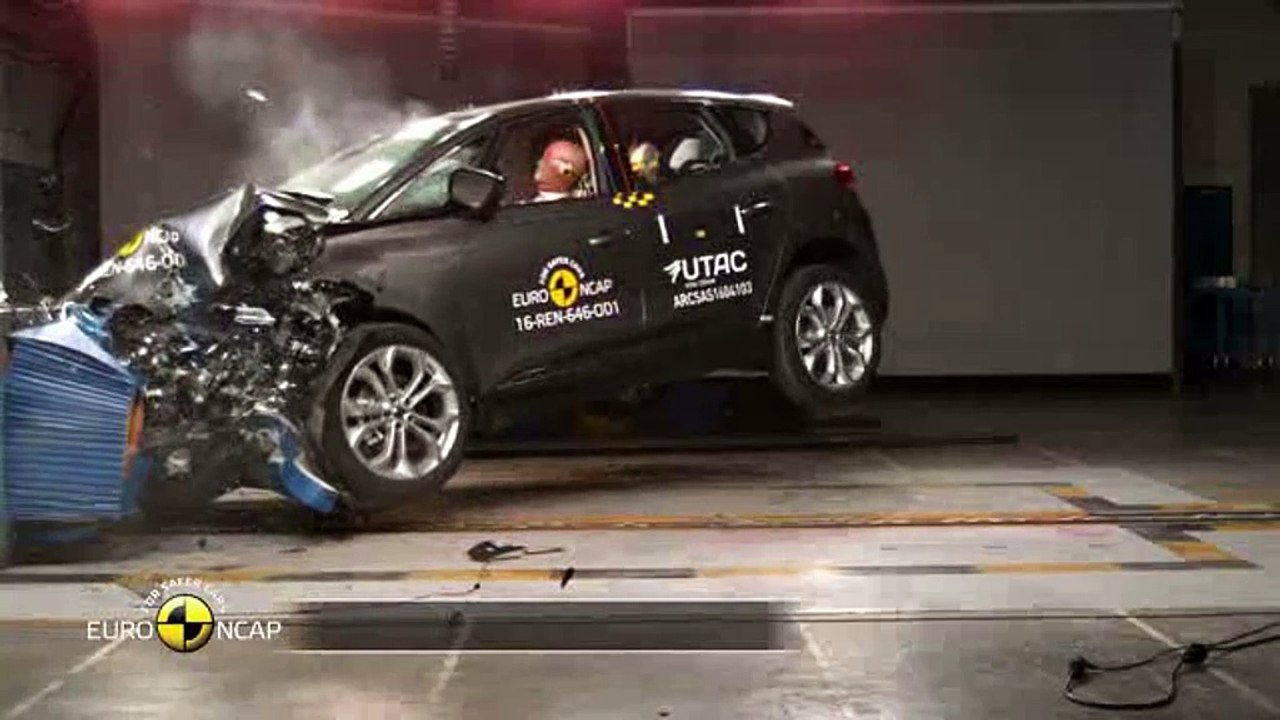 Le Renault Scenic obtient cinq étoiles aux crash-tests Euro NCAP
