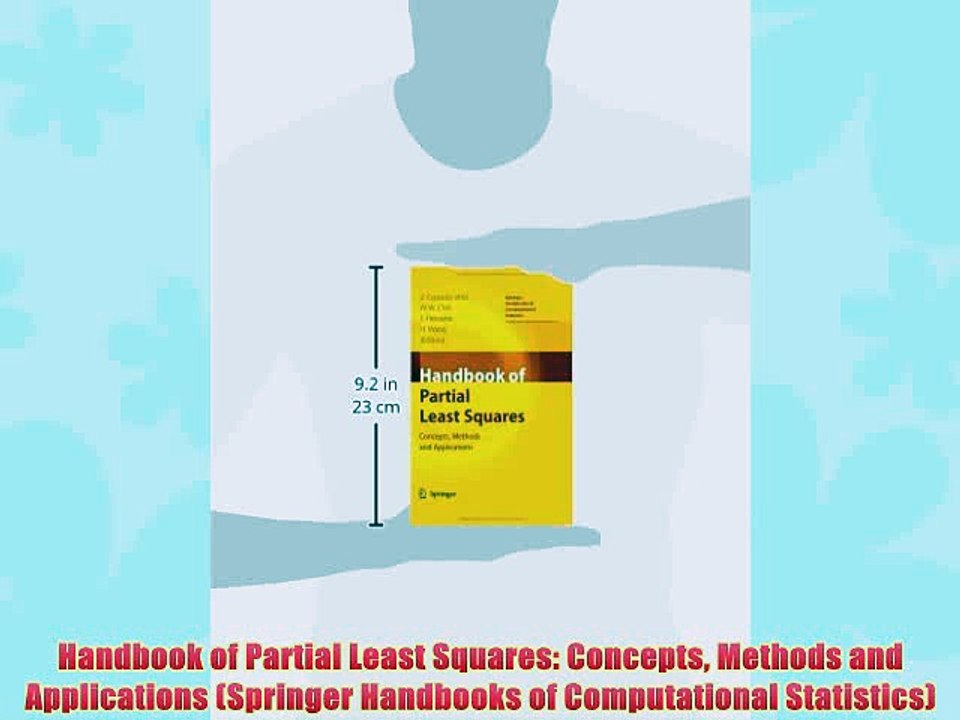 [PDF] Handbook of Partial Least Squares: Concepts Methods and Applications (Springer Handbooks