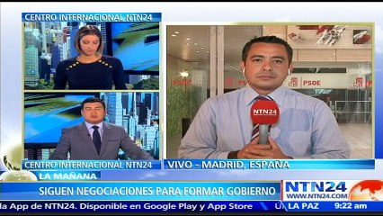 Socialista español Pedro Sánchez negociará alternativas con todos los partidos para intentar superar bloqueo político