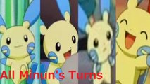 All Minun's Turns (A Different Kind of Misty! Japanese Dub)