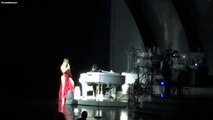 Mariah Carey sings 'Christmas Time Is In The Air Again' with a piano in Las Vegas (2016)