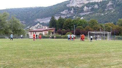 2016-09-04 Coupe de France Nantua /Genay But de Vasco sur Coup franc