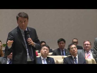 Cina - Renzi visita al Campus Alibaba (04.09.16)