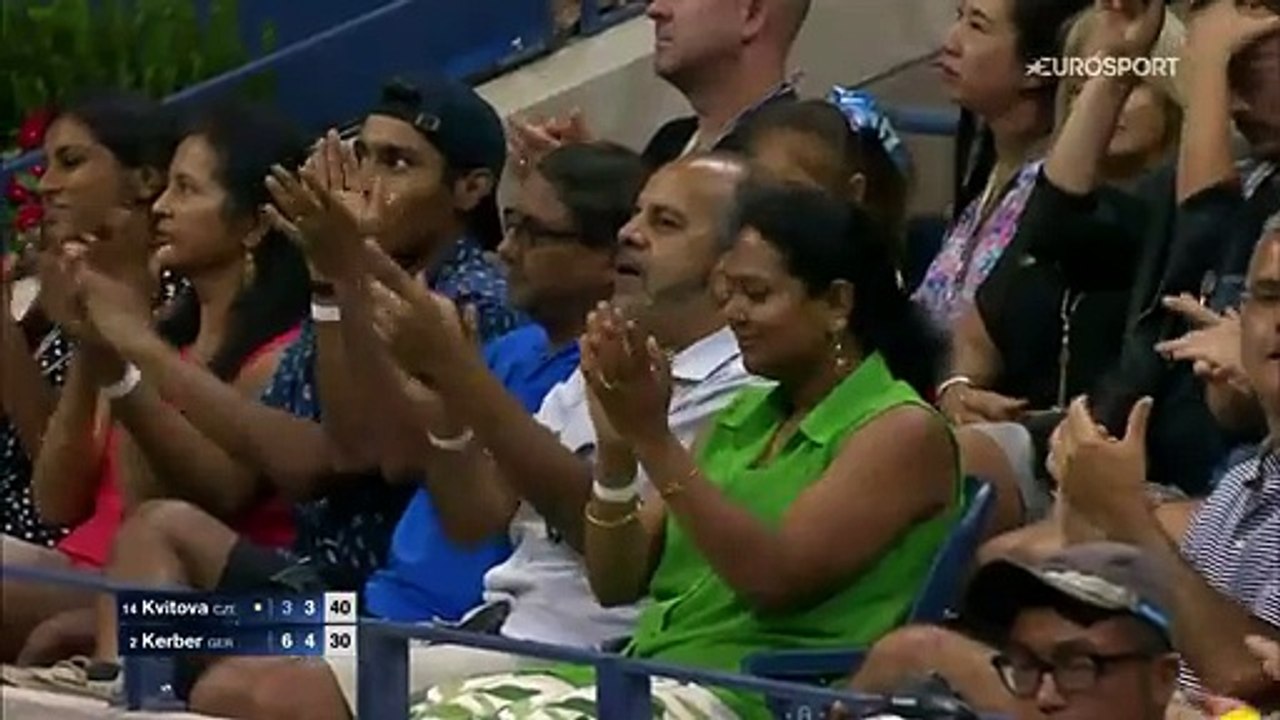 ABD Açık: Petra Kvitova - Angelique Kerber (Özet)