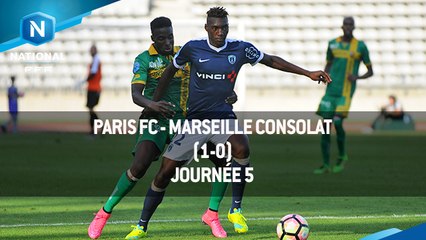J5 : Paris FC - Marseille Consolat (1-0), le résumé