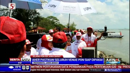 Ahmad Heryawan Pantau Kesiapan PON XIX di Indramayu