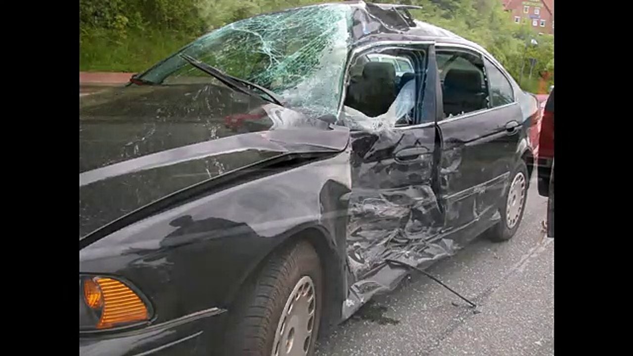 BMW E39 520d Crash