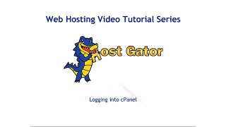 How to log in to cPanel