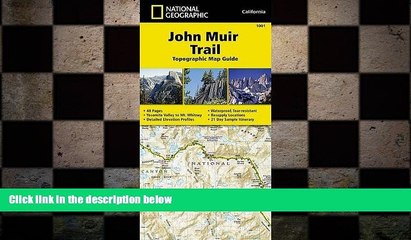 different   John Muir Trail Topographic Map Guide (National Geographic Trails Illustrated Map)