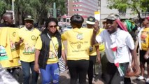 Güney Afrika'da Cumhurbaşkanı Zuma Karşıtı Gösteri - Johannesburg