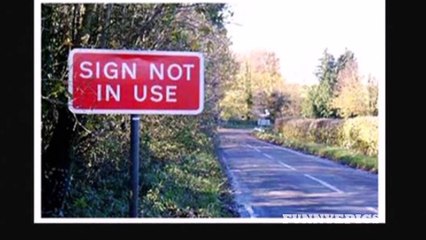 Try Not To Laugh - The Funniest Road Signs Photo Compilation