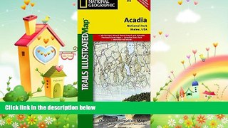 different   Acadia National Park (National Geographic Trails Illustrated Map)