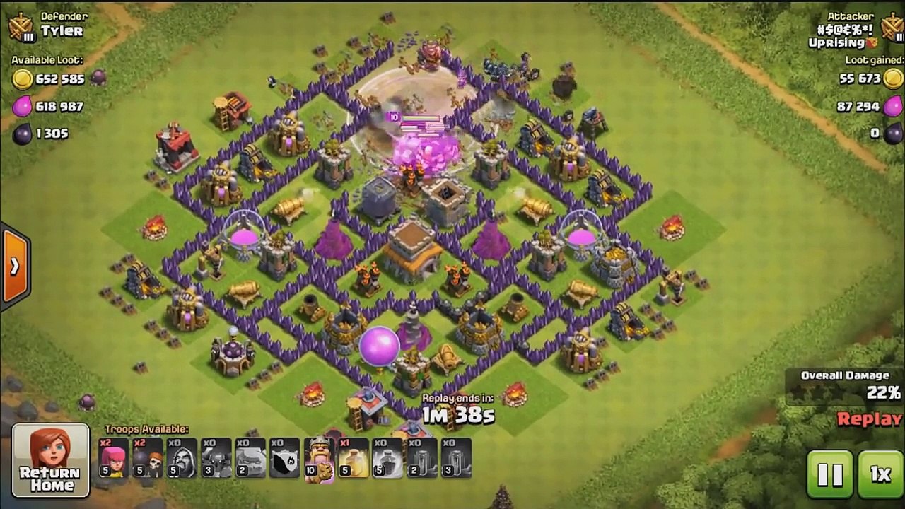 Clash Of Clans - HIGHEST LOOT 900k GIANT 3 STAR!! (Top 5 countdown)-3cwS41x1FEA
