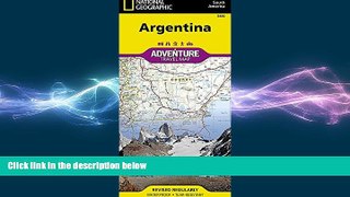 behold  Argentina (National Geographic Adventure Map)