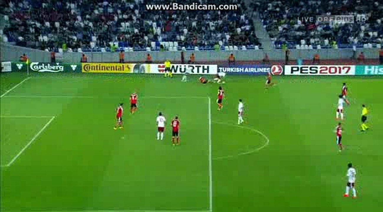 J.AnandizeGoal hd -GEORGIA 1-2 AUSTRIA - 05.08.2016 HD