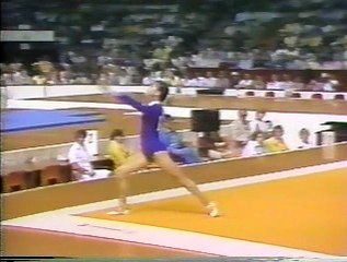 1976 Olympics Gymnastics - Women's Floor Exercise Final