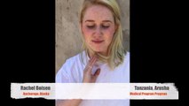 Video Review Volunteer Rachel Boisen in Tanzania Arusha Medical Program