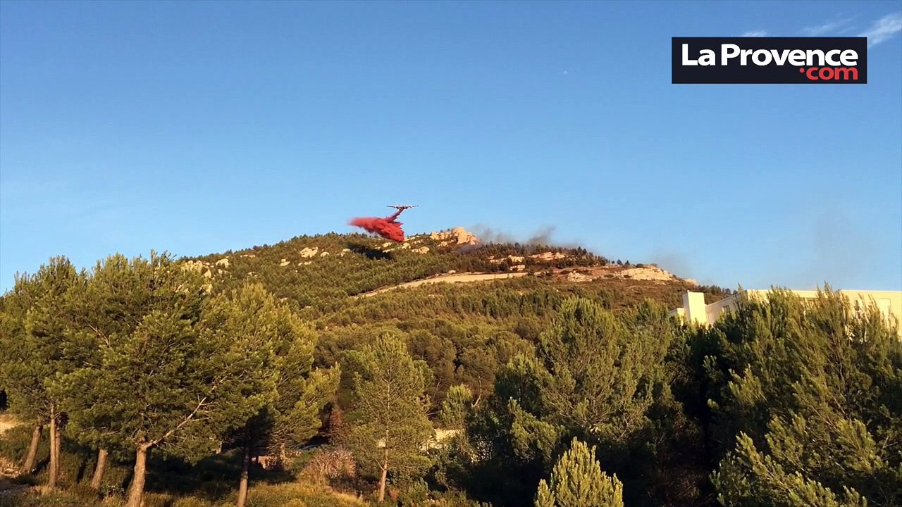Incendie à Marseille : les secours en action