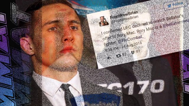 Rory MacDonald OFFICIALLY becomes a BELLATOR MMA fighter