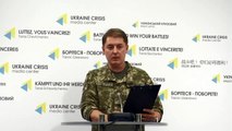 Полковник Александр Мотузяник, спикер Министерства обороны Украины по вопросам АТО. УКМЦ, 5.09.16