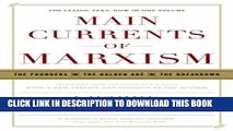 [PDF] Main Currents of Marxism: The Founders The Golden Age The Breakdown Full Collection