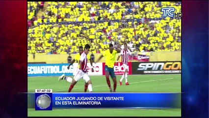 Ecuador jugando de visitante en esta eliminatoria
