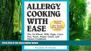 Big Deals  Allergy Cooking with Ease: The No Wheat, Milk, Eggs, Corn, and Soy Cookbook  Best