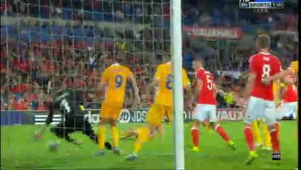 Joe Allen GOAL HD  - Wales 2-0	Moldova 05.09.2016