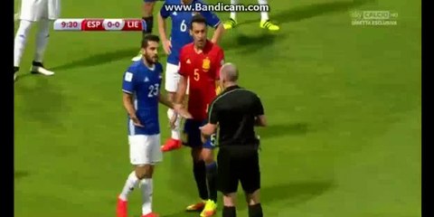 Diego Costa Goal - Spain 1-0 Liechtenstein - 05-09-2016