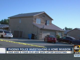Phoenix Police investigating reported home invasion early Monday morning