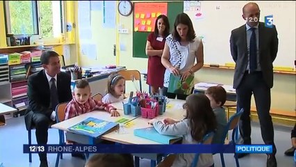 Le "Plus de maîtres que de classes" à Bourg-en-Bresse par France3 Rhône-Alpes