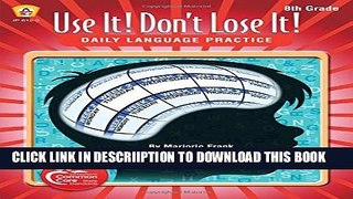 [PDF] Use It Don t Lose It! Language Grade 8 Popular Colection