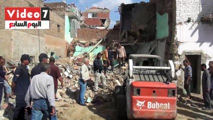 مواطنون فى انتظار الموت بكفر سليم تحت أسقف بيوت مهددة بالانهيار