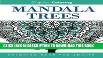 New Book Mandala Trees: Coloring Book for Grown-Ups
