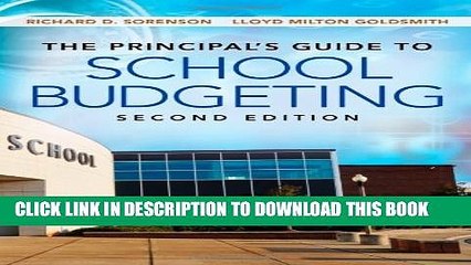 Collection Book The Principal s Guide to School Budgeting